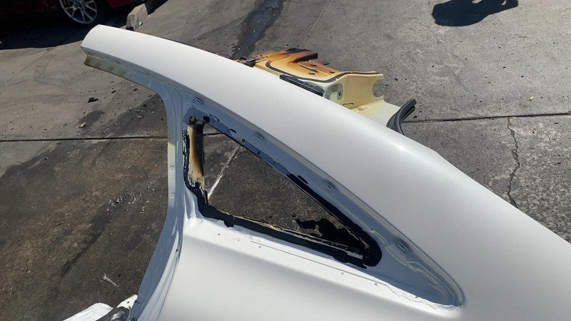 ⭕ 22-24 Mercedes EQS 450+ V297 Rear Left Quarter Panel Structure Cutout LH White