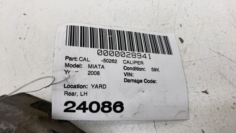 ⭕ 2006-2015 Mazda MX-5 Miata Rear Left Driver Side Brake Caliper Assembly LH OEM