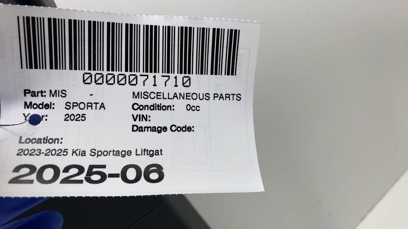 ⭕ 2023 2024 2025 Kia Sportage Liftgate Back Door Lower Trim Panel Trunk Lid OEM