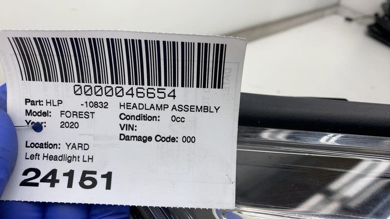 2019-2021 Subaru Forester Front Passenger Side Headlight LED Head Lamp Right RH