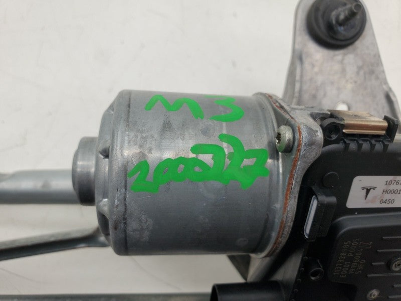 ⭕ 17-23 Model 3 M3 Front Windshield Wiper Motor & Linkage w/ Module 10