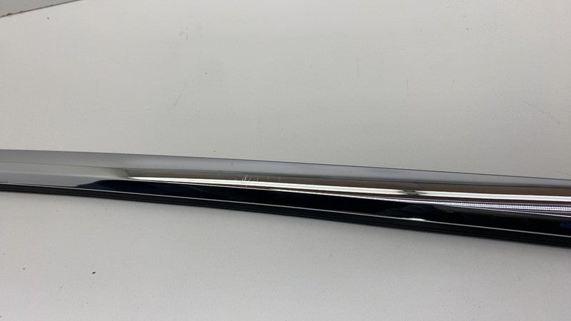 2012-2020 Tesla Model S Rear Driver Door Window Outer Belt Molding Chrome Left