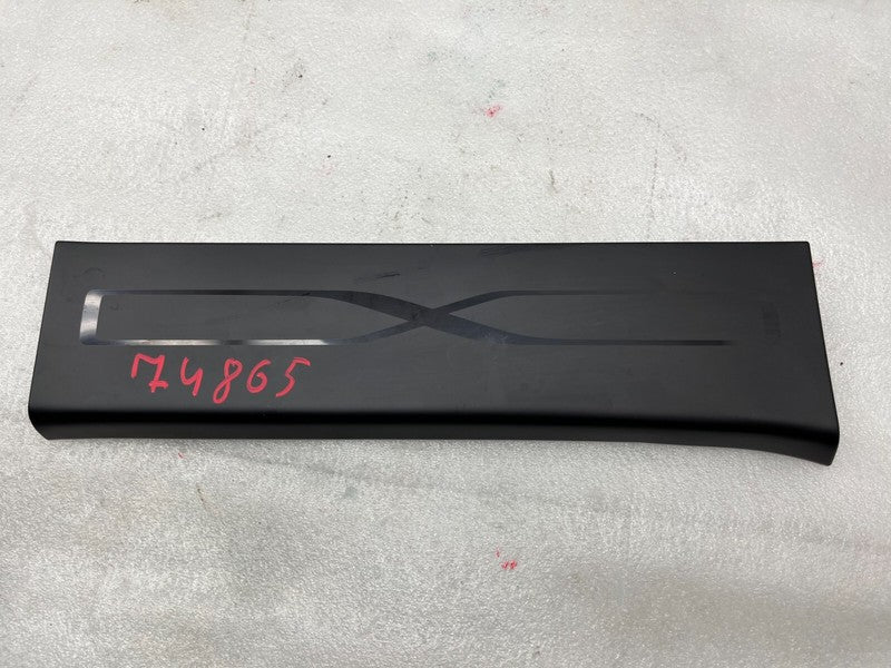 1053195 00 E ⭕ 16-20 Model X Front Passenger Door Sill Welcome Plate Trim Right 1053195-00-E