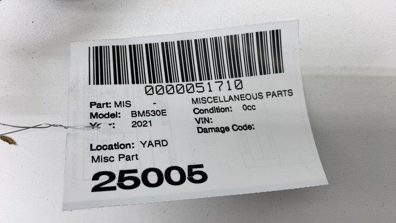 634844600G 2017-2022 BMW 530e G30 Rear Left or Right 2nd Row Seat Belt Retractor LH=RH OEM