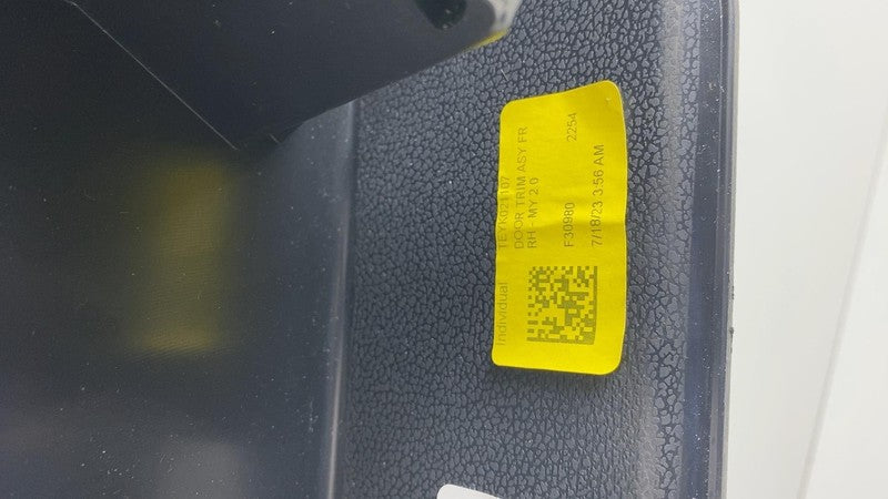 199729500C ⭕ 2020-2024 Tesla Model Y Front Door Panel Trim Card Cover Right RH 1997295-00-C