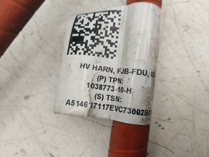 1038773 10 H 16-20 Model X Front Junction Box to Drive Unit High Voltage Harness 1038773-10-H