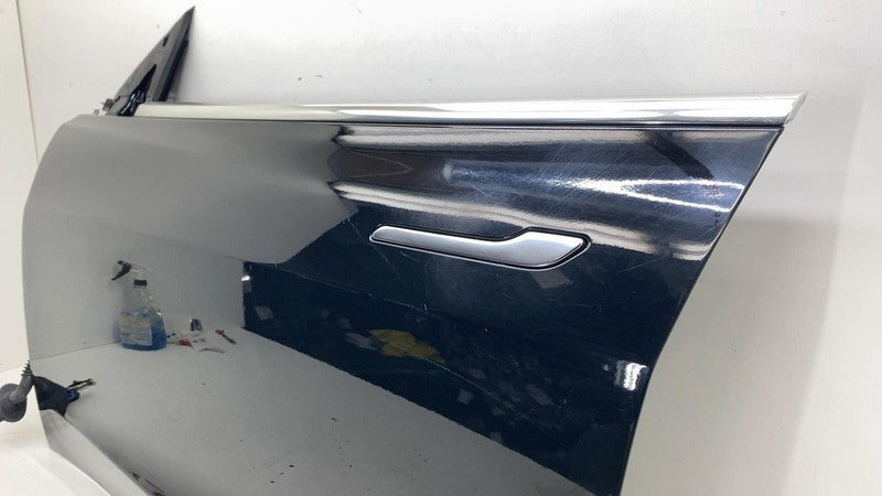 ⭕ 2017-2020 Tesla Model 3 Front Driver Side Door Shell Panel Left Blac