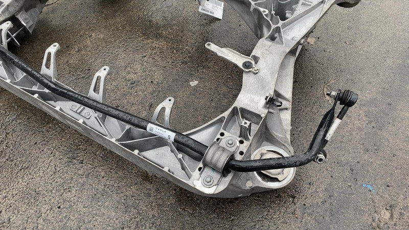 142056100C 2021-2023 Tesla Model S Rear Subframe Crossmember Cradle w/ Stabilizer Bar OEM