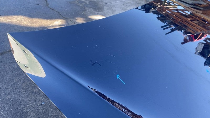 2012-2015 Tesla Model S Front Bonnet Hood Shell Panel w/ Insulation Liner - Blue