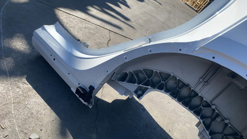 ⭕ 2020-2023 Tesla Model Y Rear Left Quarter Panel Structural Cutout White PPSW