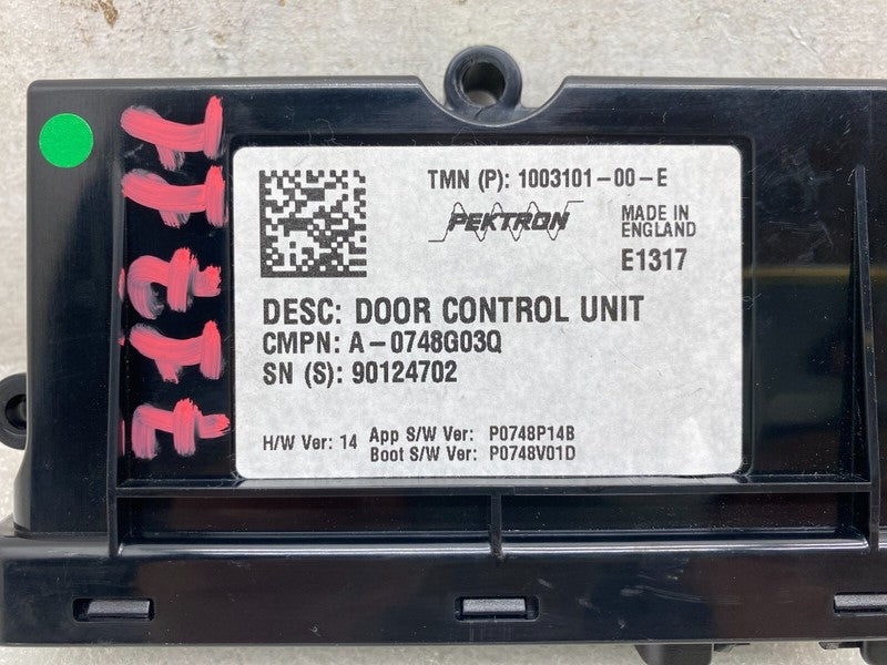 100310100E ⭕ 12-20 Tesla Model S Door Control Unit Module Mechanism Controller 1003101-00-E