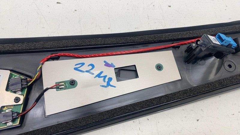 ⭕ 2021-2023 Tesla Model 3 M3 B-Pillar Applique Glass w/ Camera Left 11