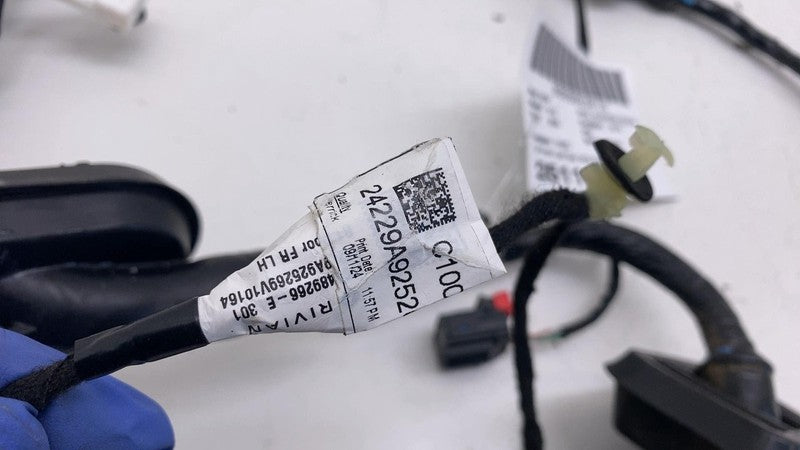 ⭕ 2022-2025 Rivian R1S Front Driver Side Door Wiring Harness Cable Wir