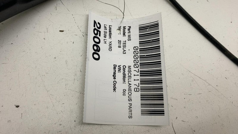 ⭕ 17-23 Tesla Model 3 Front Driver Side Windshield Wiper Arm Left 1076