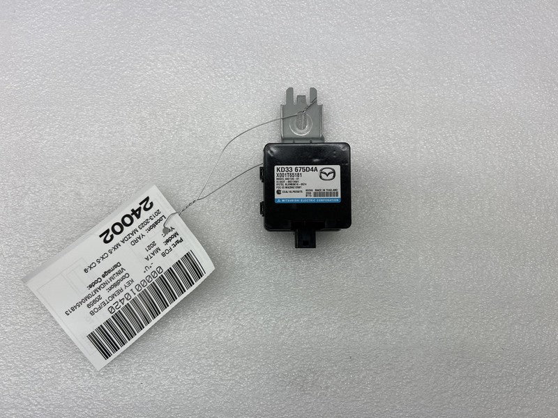 ⭕ 16-24 Mazda MX-5 Miata Keyless Entry Receiver Control Module Unit KD