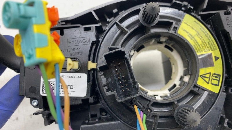 F1FT17A553BA 2017 2018 Ford C-Max Steering Column Clockspring Wiper Turn Signal Switch Lever