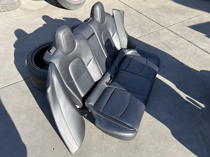 1107103 00 B ⭕ 2017-2023 Tesla Model 3 Front Left & Right Bucket & Rear Bench Seat + Bolster