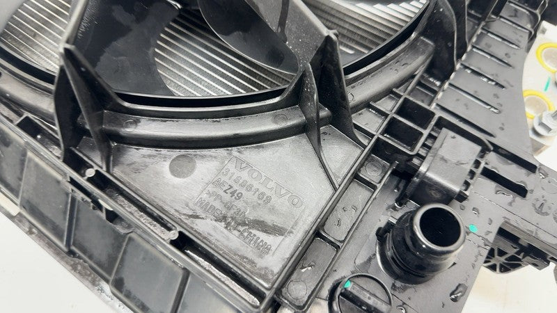 31686169 ⭕2021-2023 Polestar 2 Front Radiator w/ Active Air Shutter & Fan Shroud 31686169