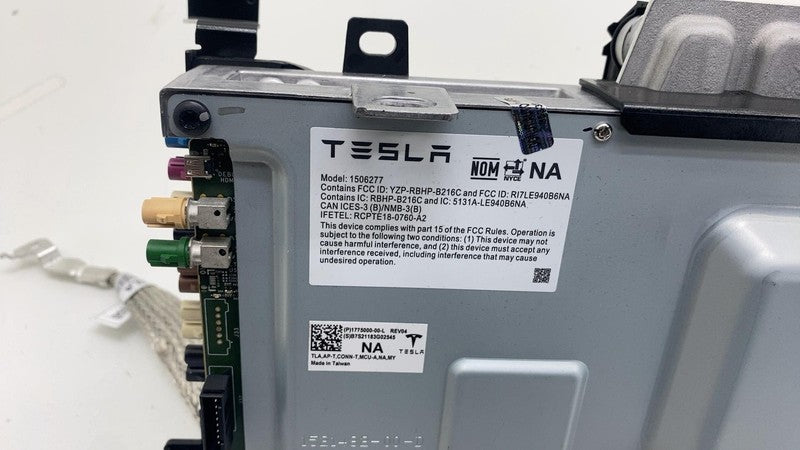 177500000L ⭕ 2020-2024 Tesla Model Y MY MCU Computer Media Control Module Unit 1775000-00-L