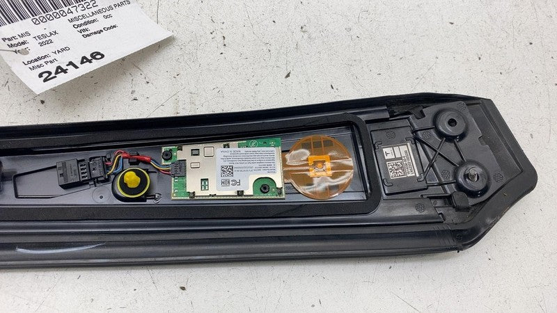 ⭕ 21-23 Tesla Model X Right B-Pillar Applique Trim Molding & Seal 1614