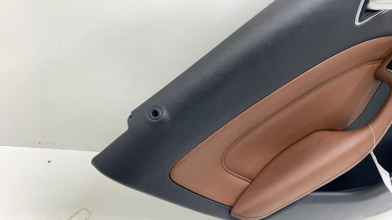⭕ 2014-2015 Mercedes-Benz B Electric Drive Rear Left Door Panel Trim Cover Brown