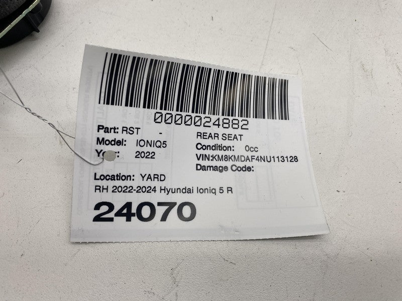 ⭕ 2022 2023 2024 Hyundai Ioniq 5 Rear Passenger Side Seat Belt & Retractor Right