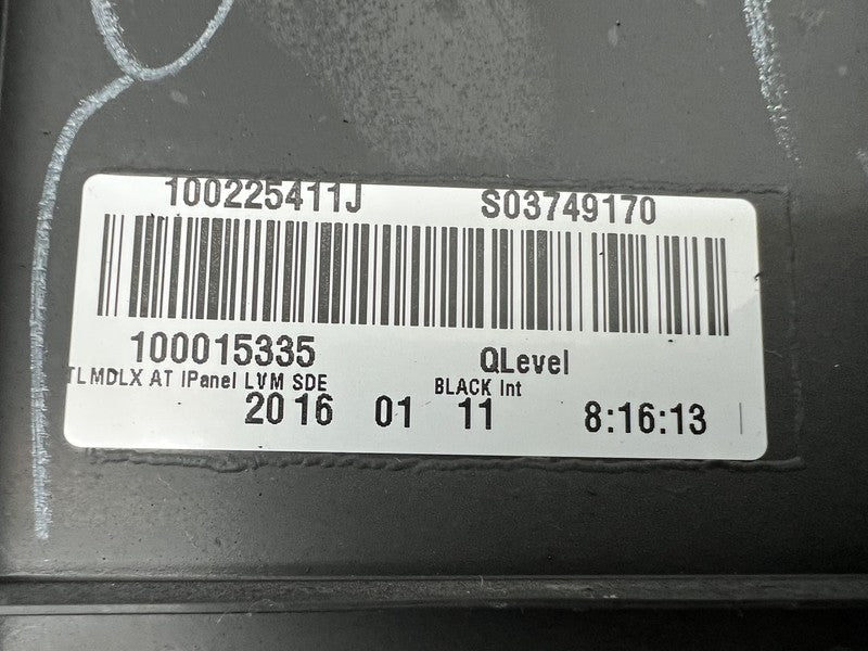 ⭕ 12-16 Model S MS Dashboard Instrument Panel Dash Trim Cover Black 10