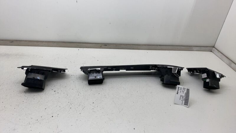 100783400C 2012-2015 Tesla Model S SET of Dash A/C Air Vent Dashboard Trim Cover Woodgrain