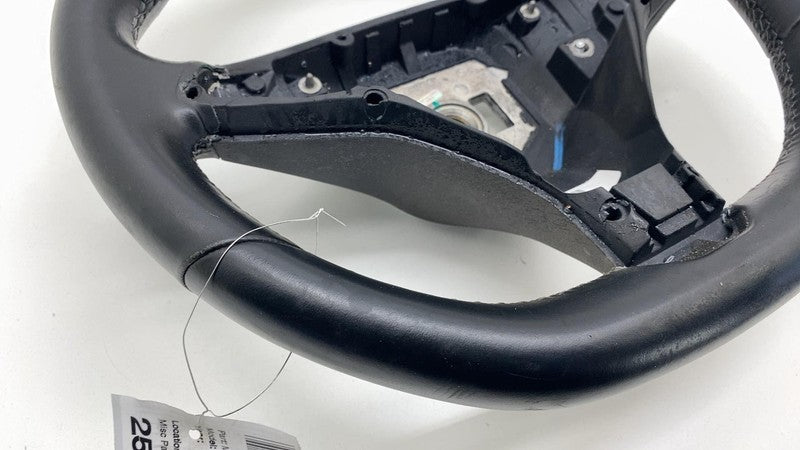 1036774-00-C 2012-2015 Tesla Model S MS Performance Steering Wheel Black Leather Assembly OEM