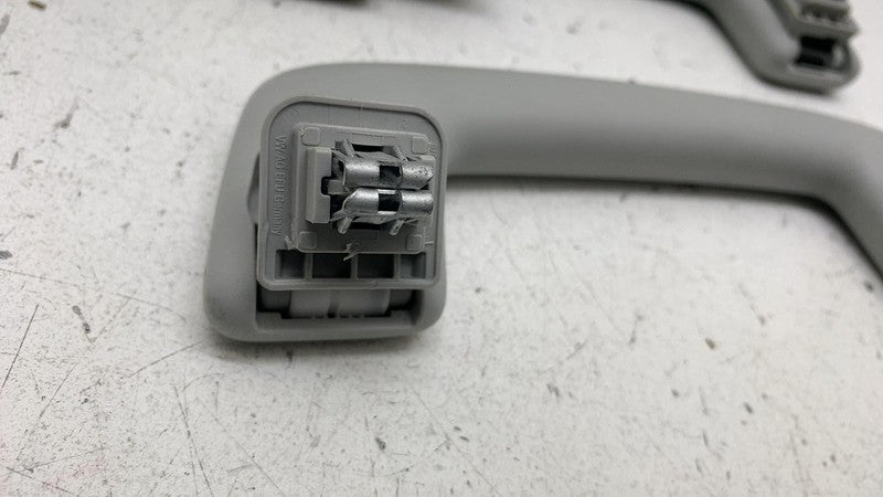 ⭕ 2019-2023 Audi e-Tron SET of Interior Roof Headliner Grab Handle Bar Gray OEM