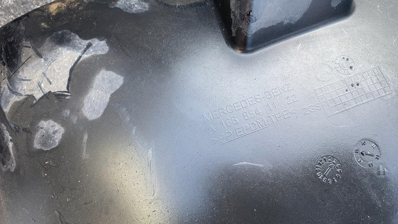 A 166 884 11 22 2016-2019 Mercedes-Benz GLE350 Front Inner Fender Liner Splash Guard Shield Left