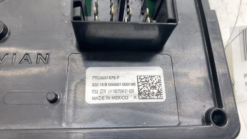 PT0003157F ⭕ 22-24 Rivian R1T R1S Left Dash Fusebox Power Relay Control Module PT00031575-F