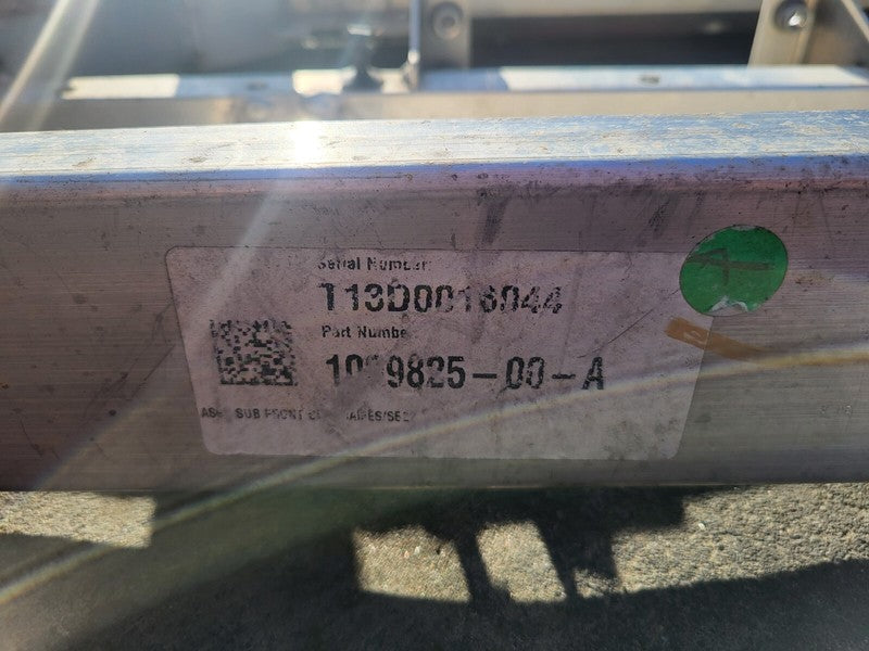 100982500A 16-20 Model S Front Subframe Chassis Cradle Crossmember w/ Skid Bar 1009825-00-A