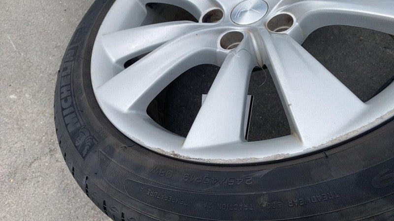 ⭕ 12-15 Model S Wheel Rim 19" 19x8.0 +40MM + Tire 245/45 R19 (x4) 1024