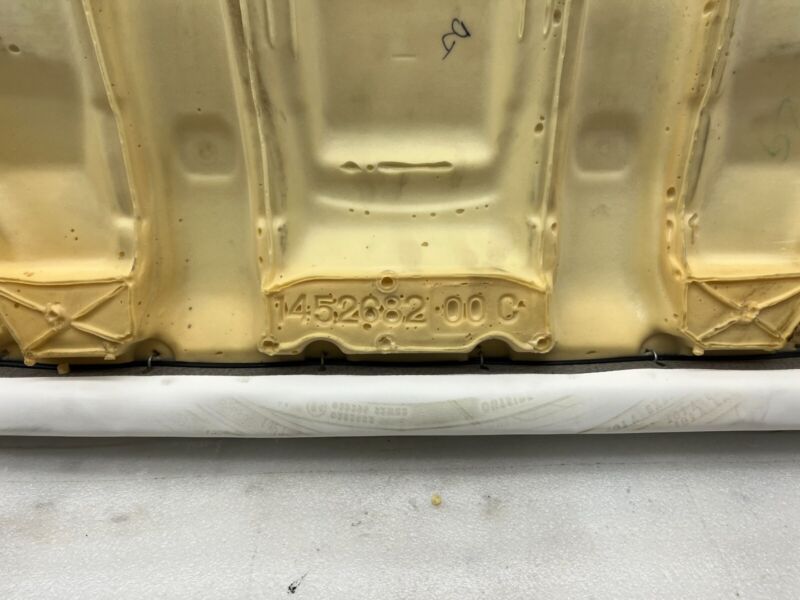 1452682 00 C ⭕ 2017-2023 Tesla Model 3 Rear 2nd Row Black Leather Seat Lower Bottom Cushion