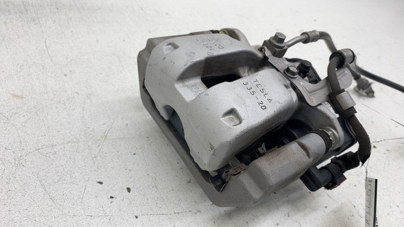 1044624-00-I ⭕ 2017-2025 Tesla Model 3 Rear Right Caliper + Brake Hose Line BASE 1044624-00-I