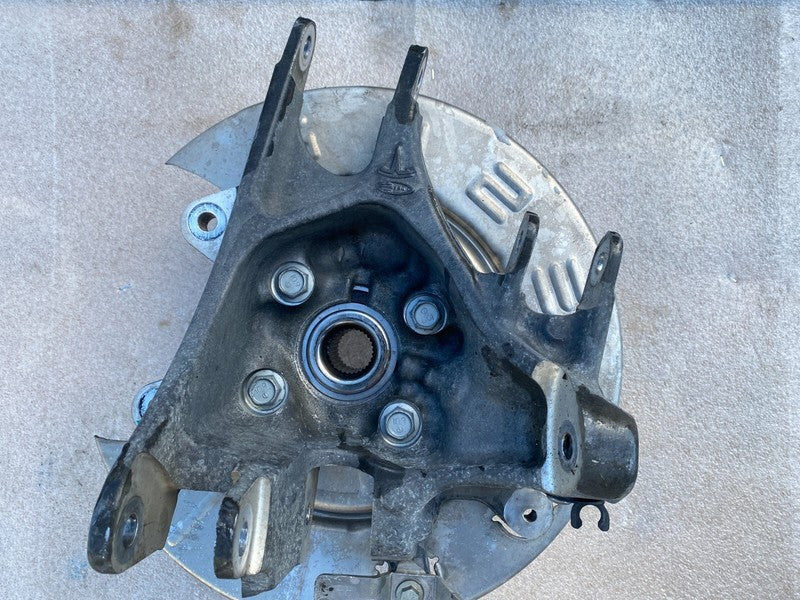 ⭕ 2016-2020 Tesla Model S Rear Right Suspension Knuckle Wheel Hub & Shield Assy