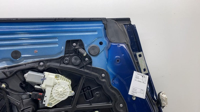 1493561-EC-A ❇️20-24 Tesla Model Y MY Rear Driver Side Door Shell Panel Left LH OEM Blue PPSB