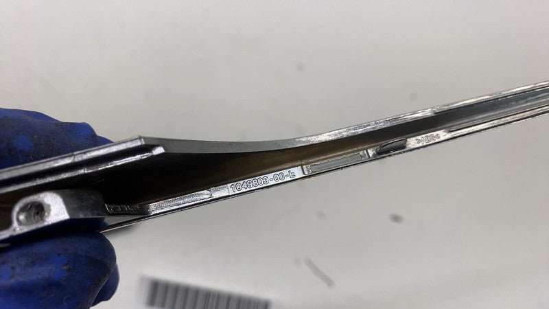 104960900F ⭕16-20 Model X Front Left Fog Light Eyelet Chrome Trim 1049611-00-F/1049609-00-E
