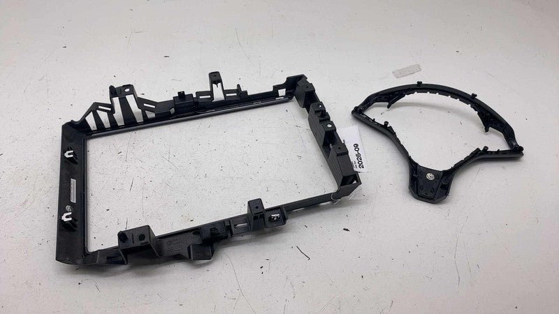 ⭕ 16-20 Tesla Model X Media Screen & Steering Wheel Trim Bezel Assy 10