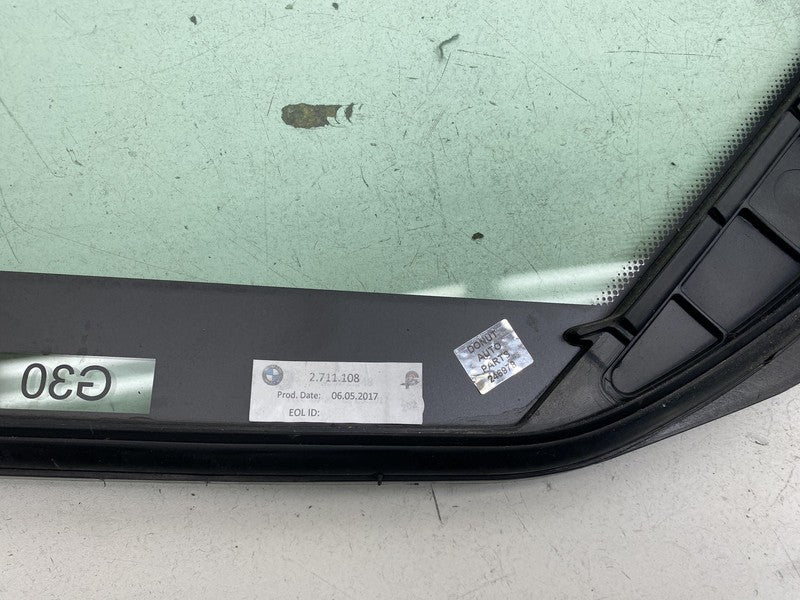 ⭕ 2017-2023 BMW 540i Rear Right Side Door Quarter Window Vent Glass OE
