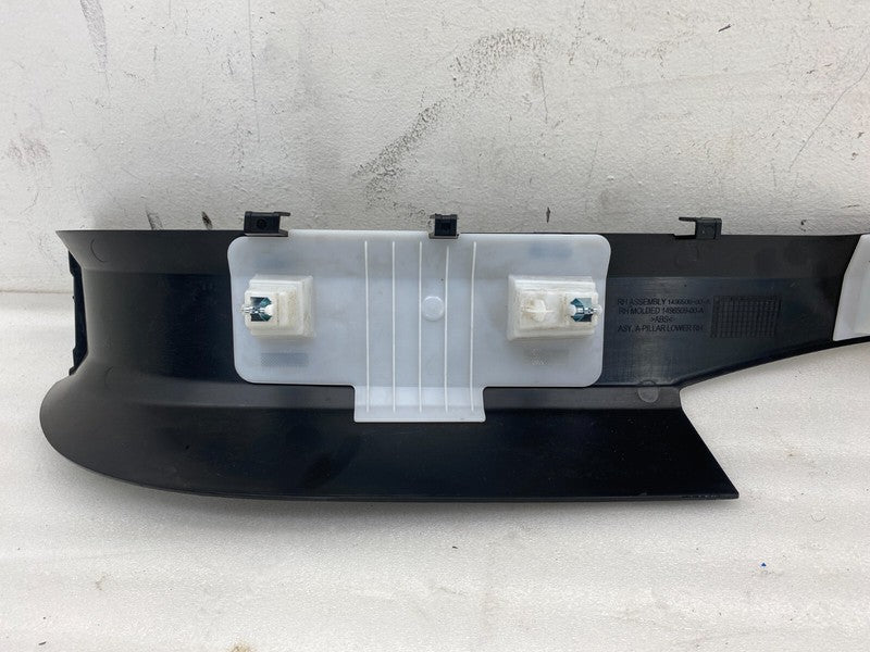 1496509 00 A ⭕16-20 Model X Front Passenger Side A-Pillar Trim Cover Lower Right 1496509-00-A