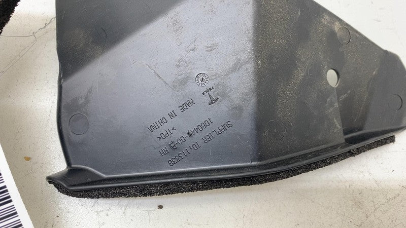 ⭕ 2016-2020 Tesla Model X Spoiler Water Catch Basin & Cover w/ Drain T