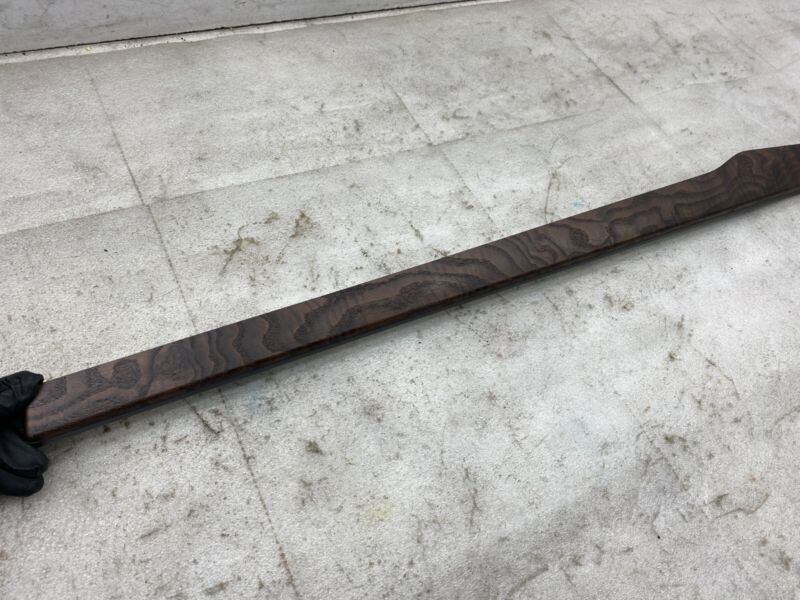 1036081-19-B 2016-2020 Tesla Model X Rear Passenger Door Decor Trim Molding Ash Wood Right RH