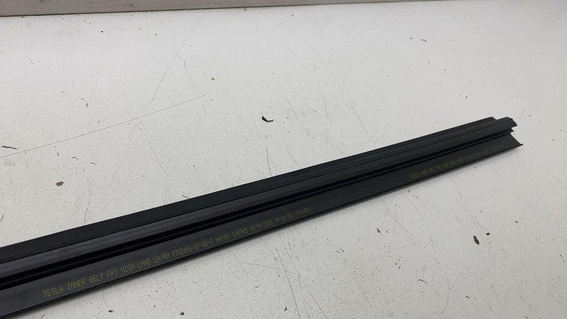 171260600C ⭕ 24-25 Model 3 Front Driver Left Door Inner Belt Weatherstrip Seal 1712606-00-C