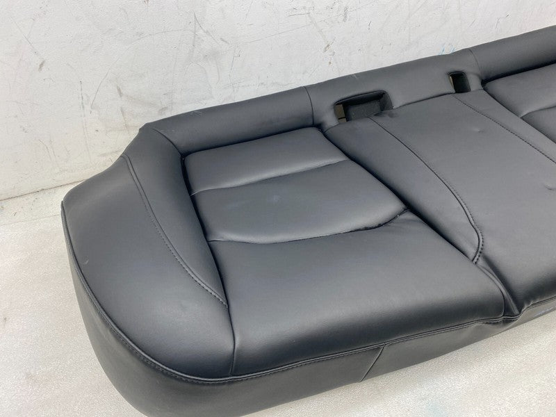1452685 00 A 2017-2023 Tesla Model 3 M3 Rear 2nd Row Seat Lower Bottom Cushion Leather Black