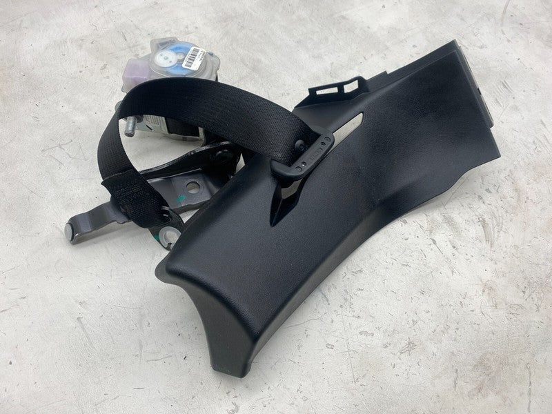 ⭕ 12-20 Model S Passenger C-Pillar Mid Trim Cover & Seat Belt Right 10