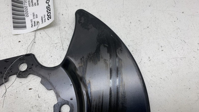 ⭕ 2024-2025 Cybertruck Rear Passenger Side Brake Rotor Shield Right 12