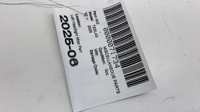 ⭕ 2024-2025 Tesla Model 3 Driver Left Side Headlight Headlamp Control