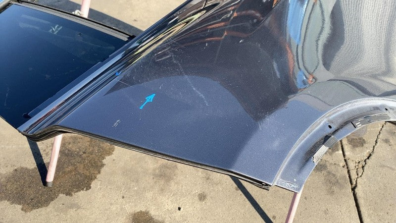 1028791-00-K ⭕ 2016-2023 Tesla Model X Rear Passenger Side Falcon Door Shell Panel Right Gray